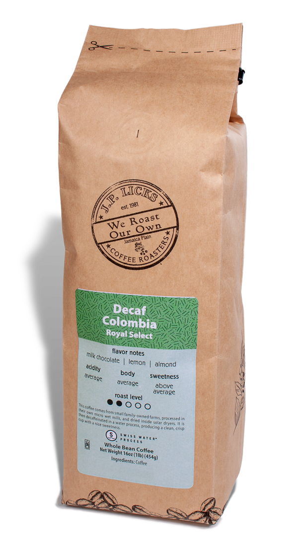 Decaf Colombia – J.P Licks Coffee Roasters