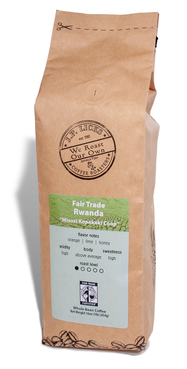 100% Fair Trade Rwanda "Misozi Kopakaki Coop"