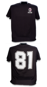 "81" T-Shirt - Black